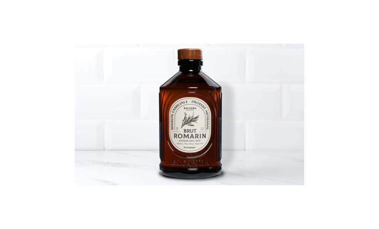 Sirop Bio de Romarin Bacanha - 400 ml - La bouteille de 400 ml