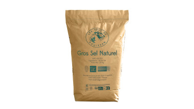 Sac de 25 kg de gros sel bio de Gruissan pour la cuisine professionnelle et la glace - Sac de 25kg