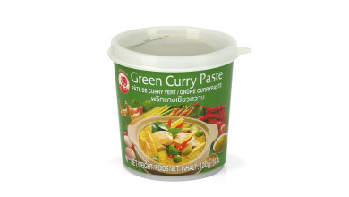 Pâte de curry vert pour préparation culinaire professionnelle - Pot de 400g