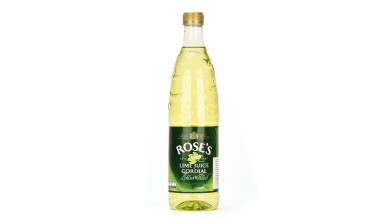 Rose's Lime Juice Cordial – Boisson au citron vert pour la cuisine professionnelle et les cocktails rafraîchissants - Bouteille 