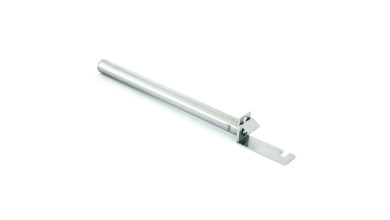 Pince réglable en inox avec manche de 30 cm pour plaque de cuisson — idéale en cuisine professionnelle - La pince