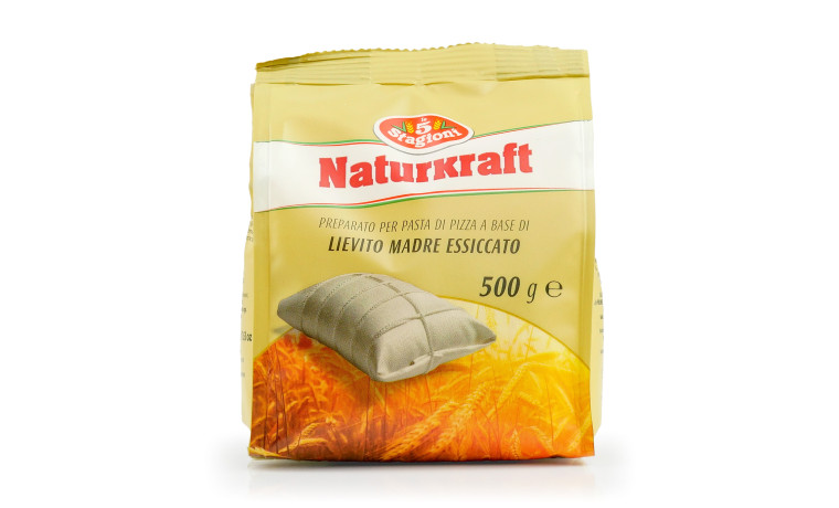 Levain sec en poudre Naturkraft pour pizza - Sachet 500g
