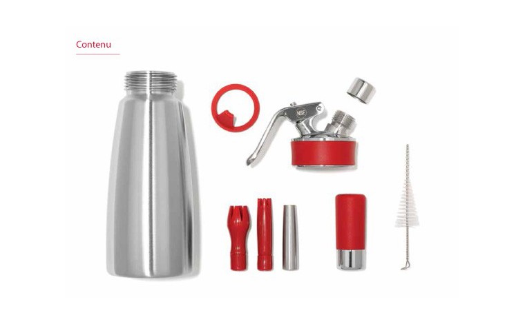 Siphon Gourmet Whip 1 litre