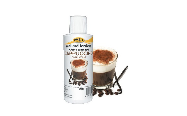 Arôme alimentaire concentré Cappucino 125ml - La bouteille de 125ml