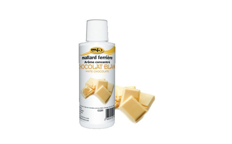 Arôme alimentaire concentré Chocolat blanc 125ml - La bouteille de 125ml