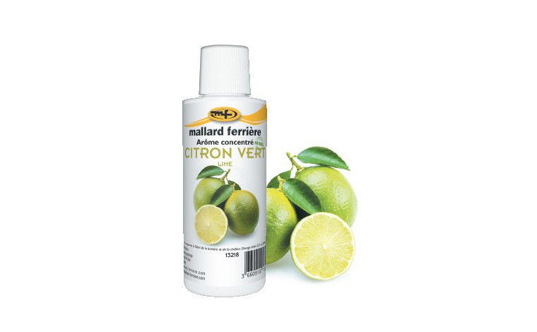 Arôme alimentaire concentré Citron vert 125ml - La bouteille de 125ml