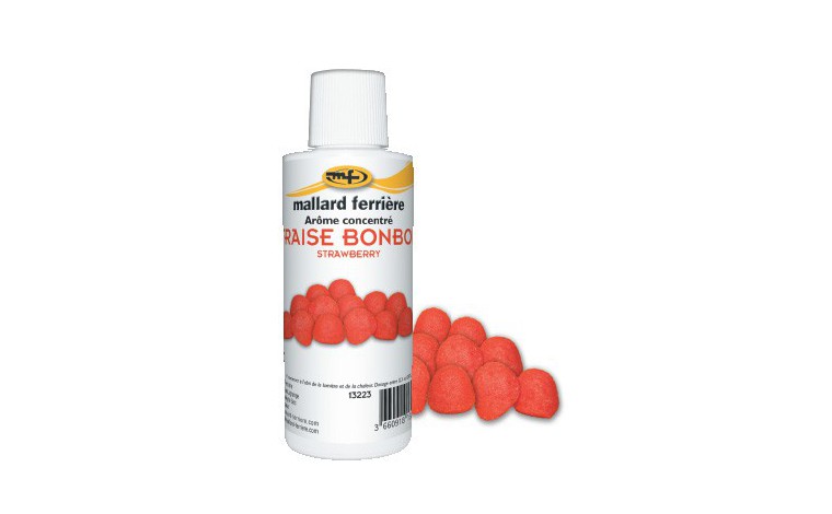 Arôme alimentaire concentré Fraise Bonbon 125ml - La bouteille de 125ml
