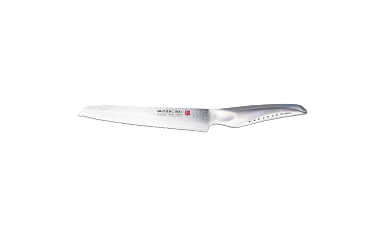 Japanese bread knife 17 cm Global Sai M04