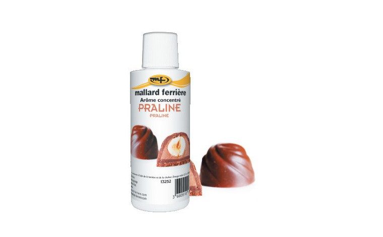 Arôme alimentaire concentré Praliné 125ml - La bouteille de 125ml