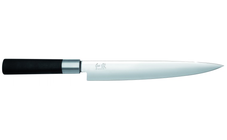 KAI Wasabi black 6723L Couteau à jambon 23 cm
