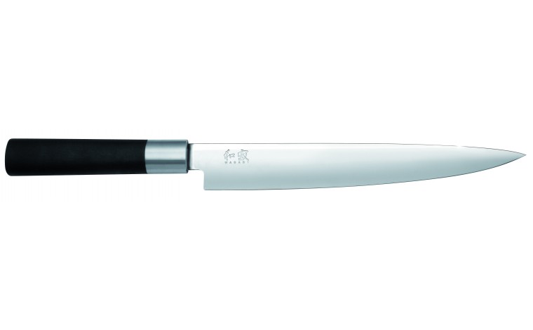 KAI Wasabi black 6723L Couteau à jambon 23 cm