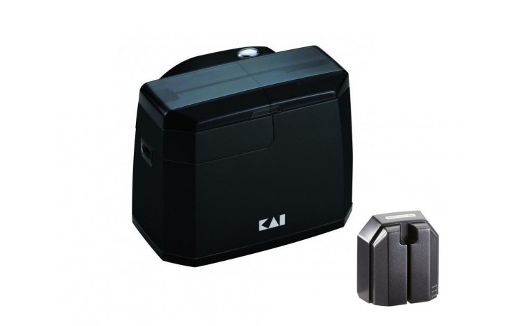 Kai Electric sharpener with polishing