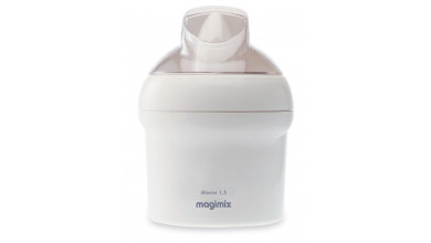 Sorbetière Glacier blanc 1,5L Magimix