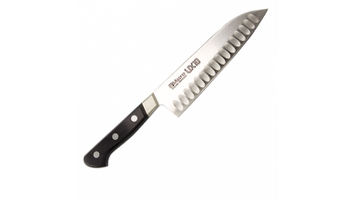 Couteau d'Office Japonais lame alvéolée 12 cm