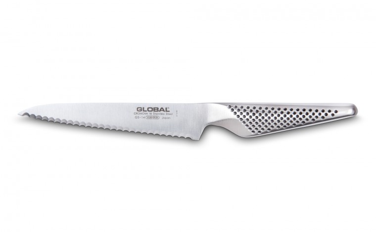 Couteau à lame crantée GS14