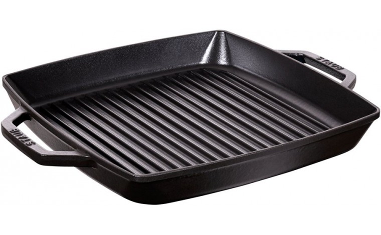 Cocotte Staub Gris graphite ovale 17 cm