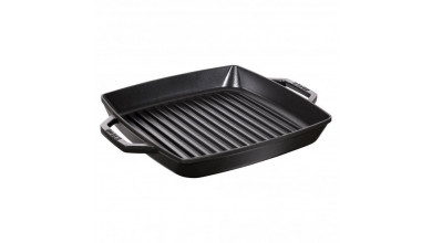 Cocotte Staub Gris graphite ovale 17 cm