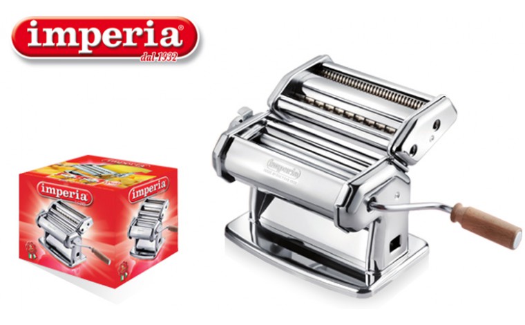 Máquinas de pasta Imperia de Cucinapro, Modelo 150, 150, Plateado