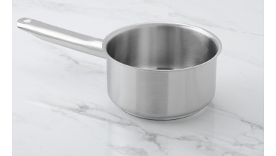Marie Pot With A Heavy Handle In Steel Diameter 14 Cm. Pentole Agnelli Stainless Steel Bain 