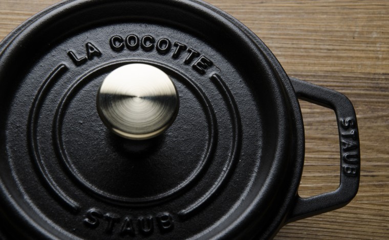 Cocotte fonte noire 18 cm