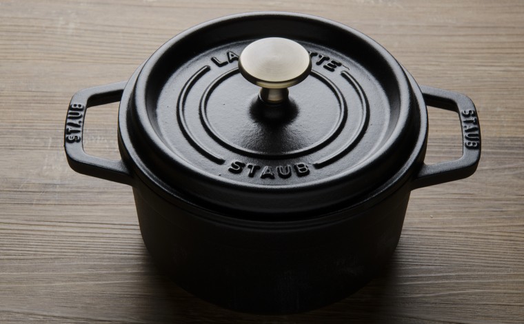 Cocotte fonte noire 18 cm