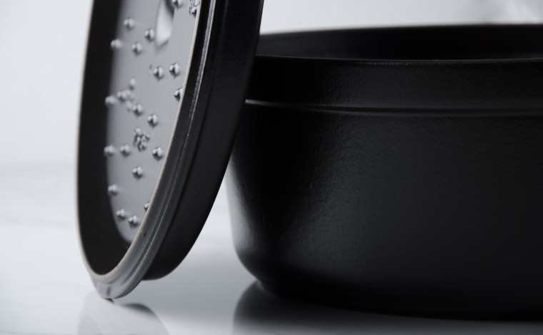 Cocotte fonte noire 34 cm