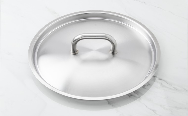 32 cm diameter stainless steel lid