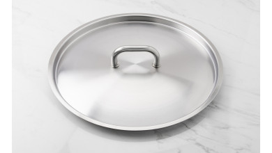 40 cm diameter stainless steel lid