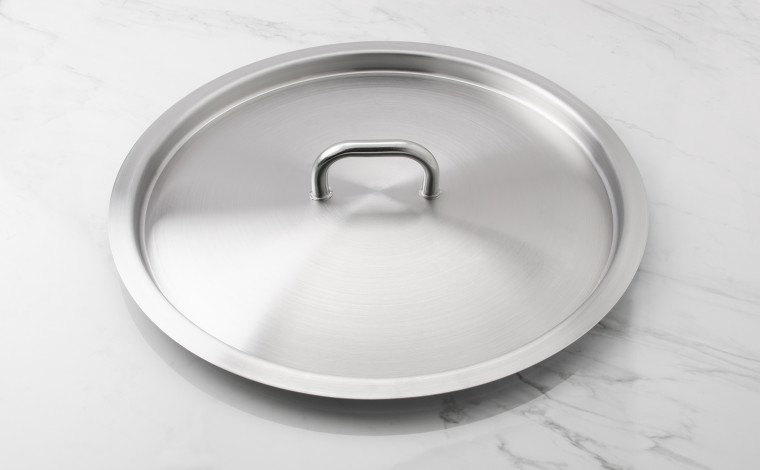 45 cm diameter stainless steel lid