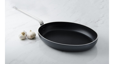 Poêle anti-adhésive ovale 36x25 cm CHEF+