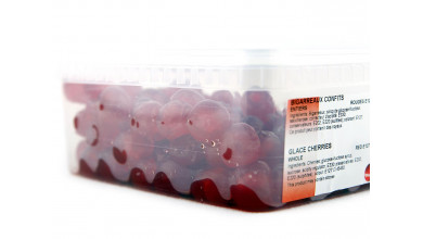 Cerises bigarreaux rouges confites 1kg
