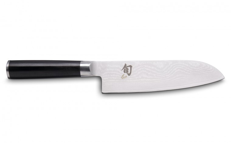 KAI Shun DM-0702 Damasku Santoku Knife 18 cm