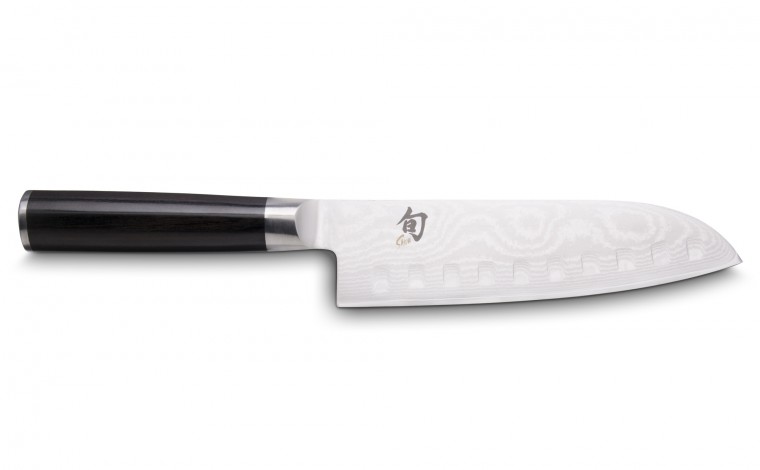 KAI Shun DM-0718 Couteau santolu alvéolé damas 18 cm
