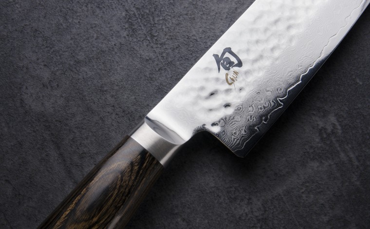 Couteau à trancher Kai Tim Malzer Damas 24 cm - Colichef