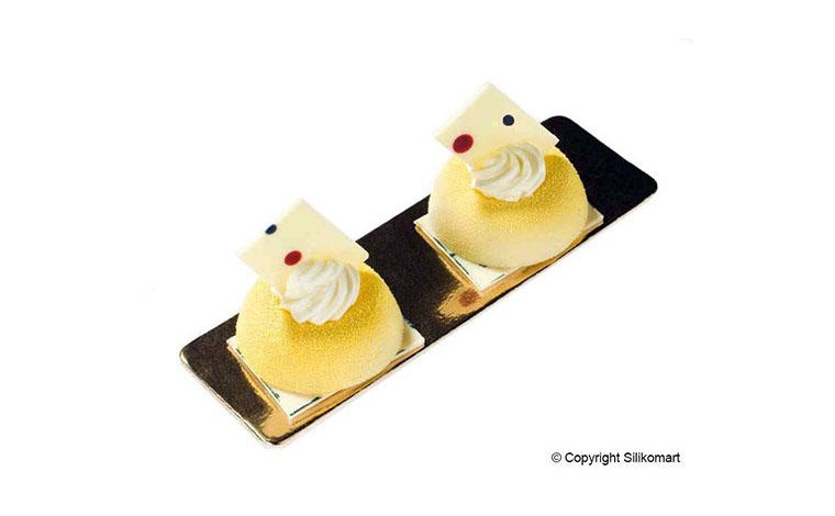 Moule silicone 18 mini savarins