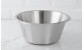 Stainless basin 24 cm flat bottom