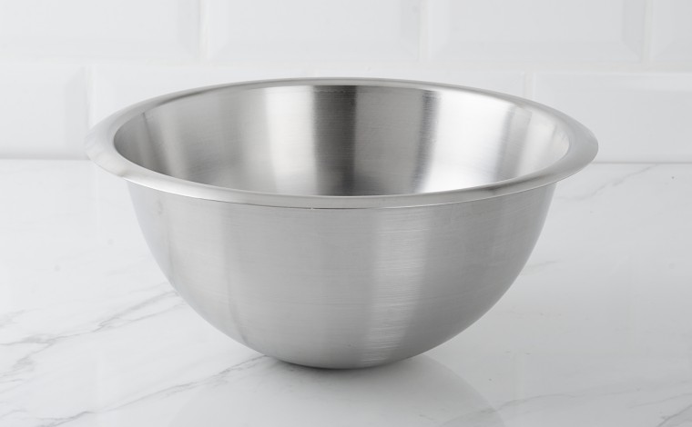 Bassine inox demi-ronde 25 cm