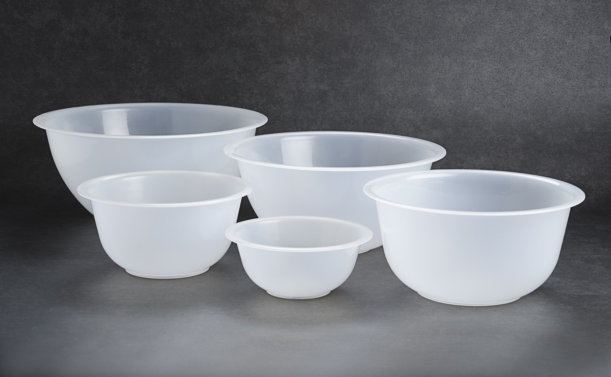 Bassine polypropylène demi-ronde 19 cm - Colichef