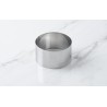 Foam stainless steel circle - Diameter 8 cm