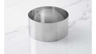 Cercle inox à vacherin - Diamètre 12 cm