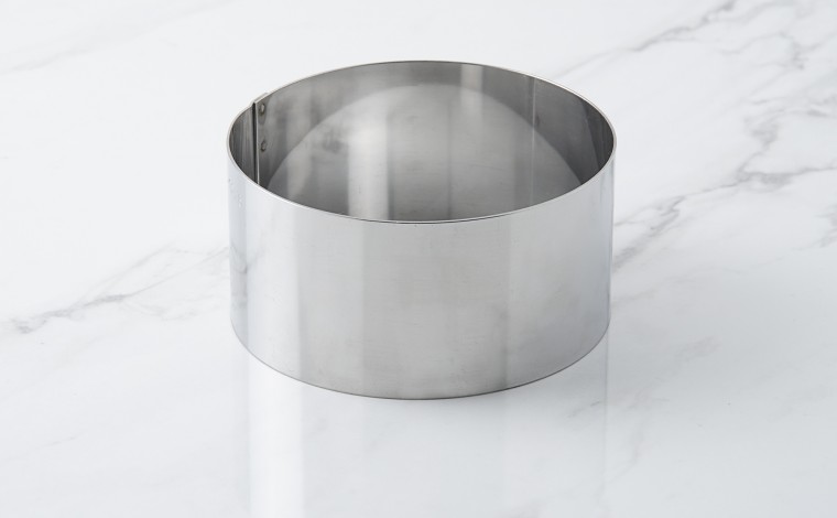 Cercle inox à vacherin - Diamètre 12 cm