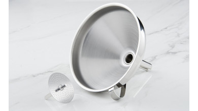 Stainless funnel - colander