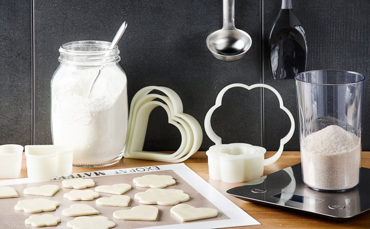 Boîte de 7 découpoirs coeurs unis