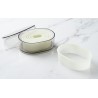 Box of 7 rounded oval cupers