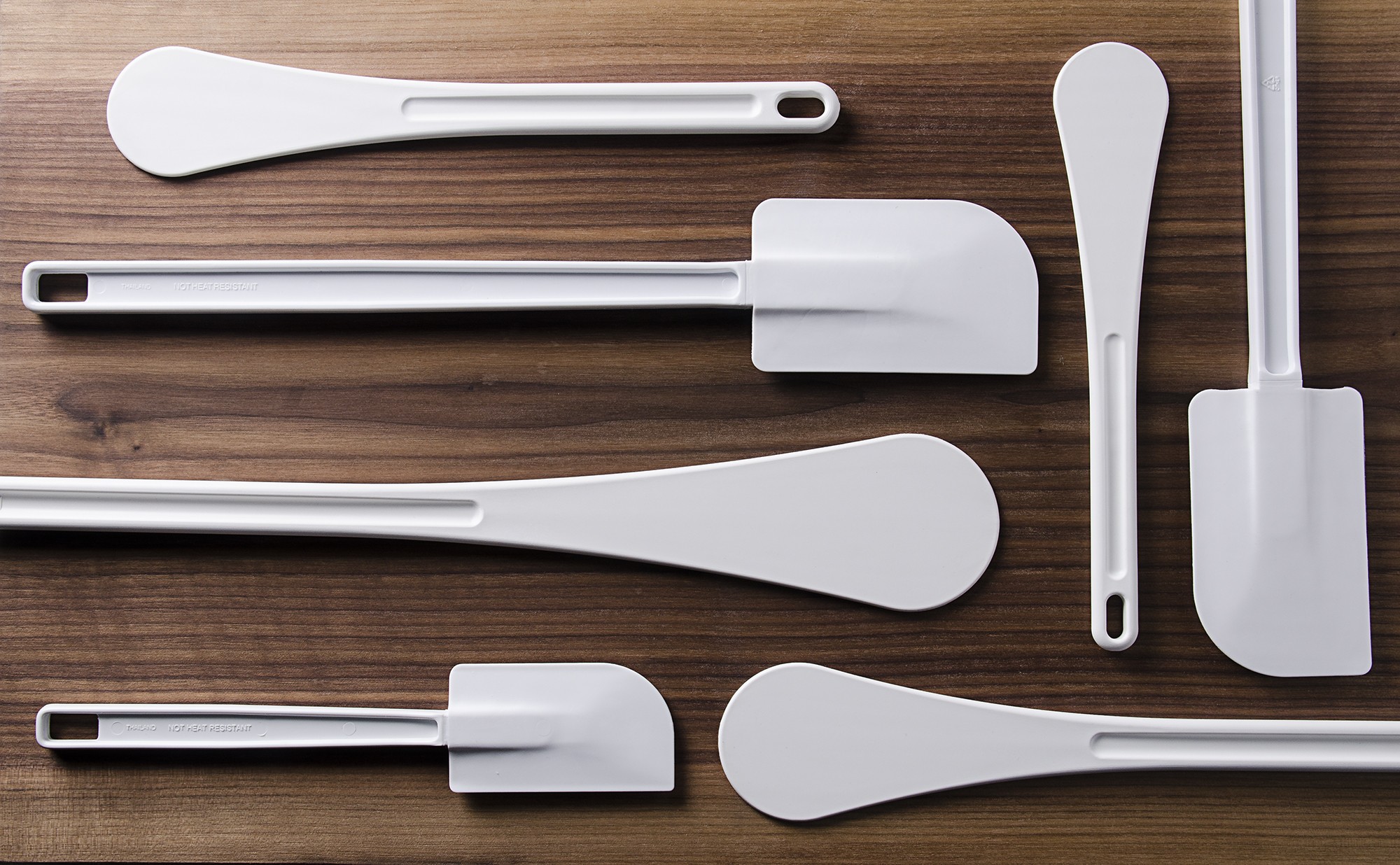 SPATULE DROITE EXOGLASS BLANC - MATFER