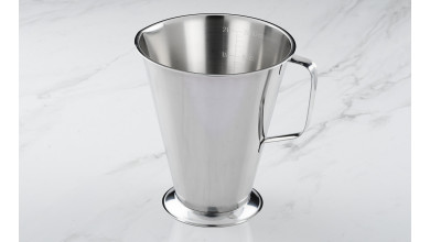 2 litre stainless steel graduated measurement