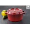 Cocotte Staub Round Cherry 26 cm