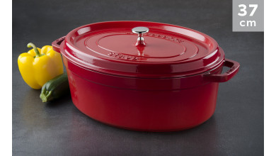 Cocotte Staub Oval Cherry 37 cm