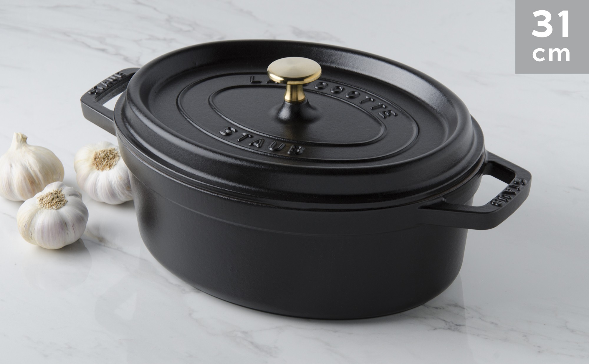 Staub Cocotte de hierro fundido 31cm, Cocottes, 31 cm, La mer