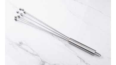 Fouet à émulsion inox 30 cm